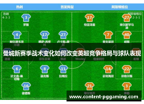 曼城新赛季战术变化如何改变英超竞争格局与球队表现