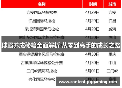 球霸养成秘籍全面解析 从零到高手的成长之路